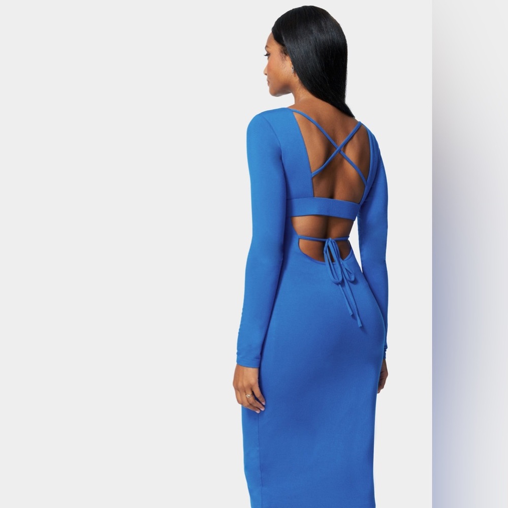 Bebe NWT OPEN BACK ANKLE DRESS